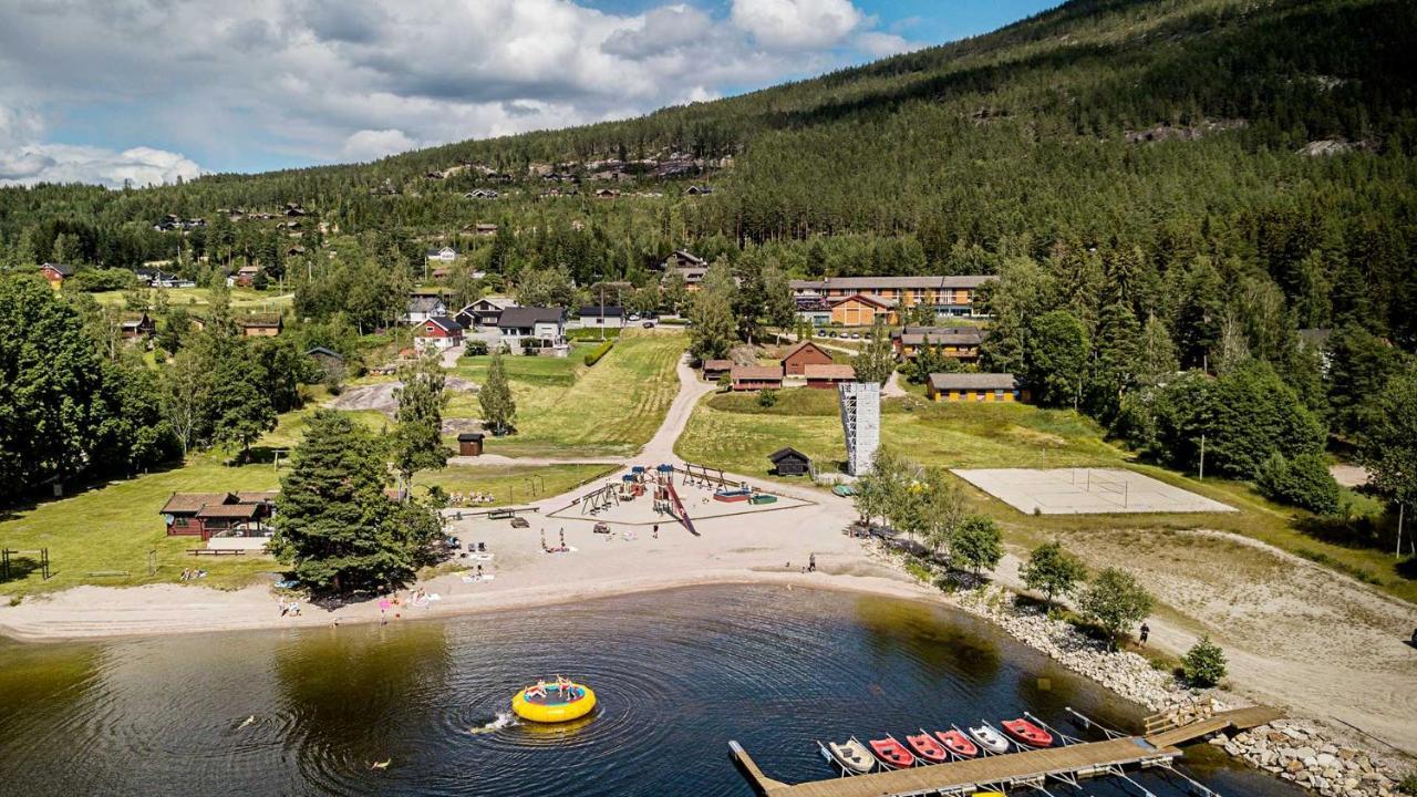Hytte Naer Vannet, Jacuzzi Og Sauna Vradal Exteriér fotografie