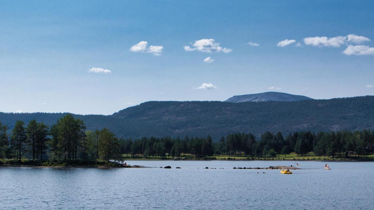 Hytte Naer Vannet, Jacuzzi Og Sauna Vradal Exteriér fotografie