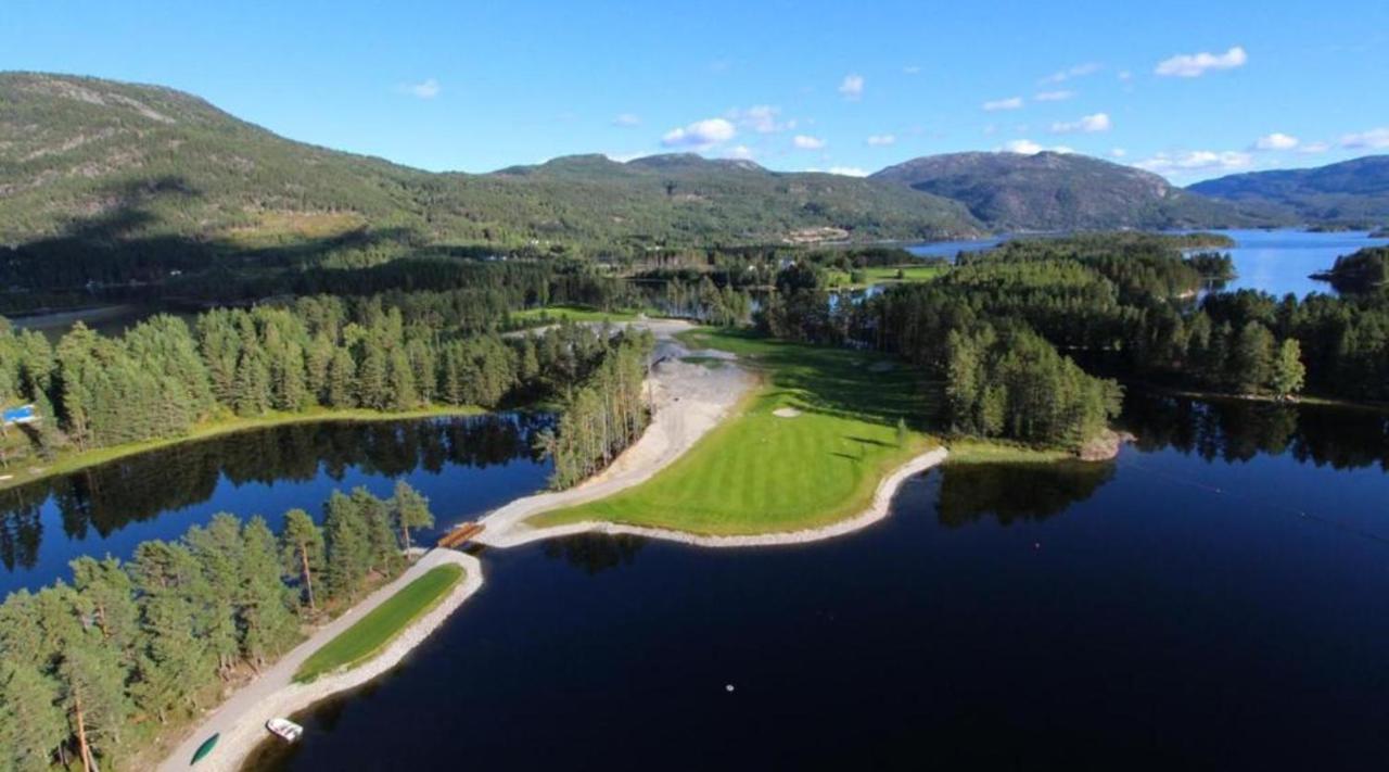 Hytte Naer Vannet, Jacuzzi Og Sauna Vradal Exteriér fotografie