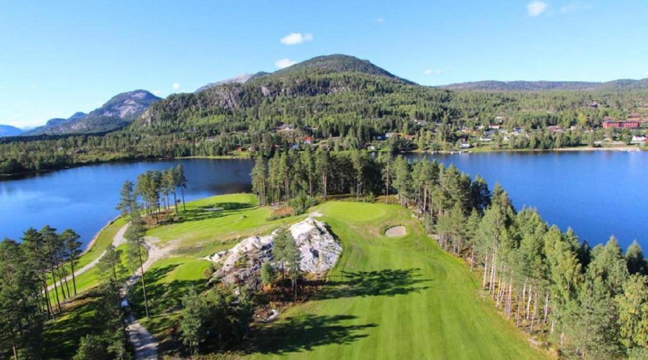 Hytte Naer Vannet, Jacuzzi Og Sauna Vradal Exteriér fotografie