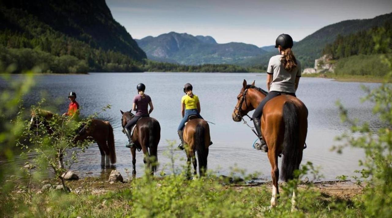 Hytte Naer Vannet, Jacuzzi Og Sauna Vradal Exteriér fotografie