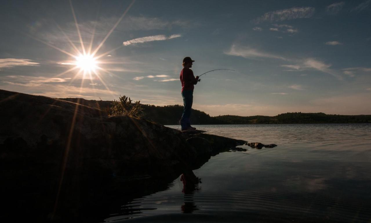 Hytte Naer Vannet, Jacuzzi Og Sauna Vradal Exteriér fotografie