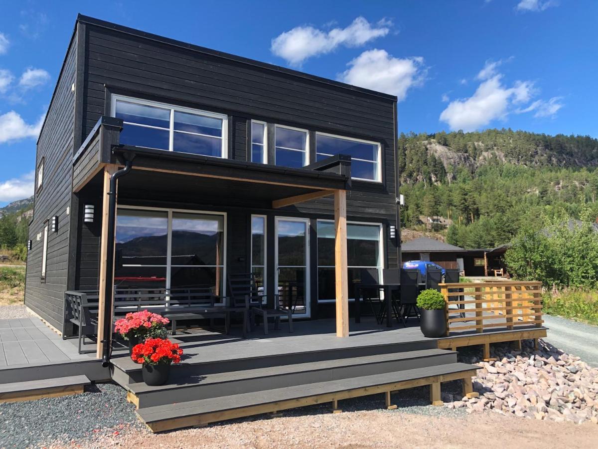 Hytte Naer Vannet, Jacuzzi Og Sauna Vradal Exteriér fotografie
